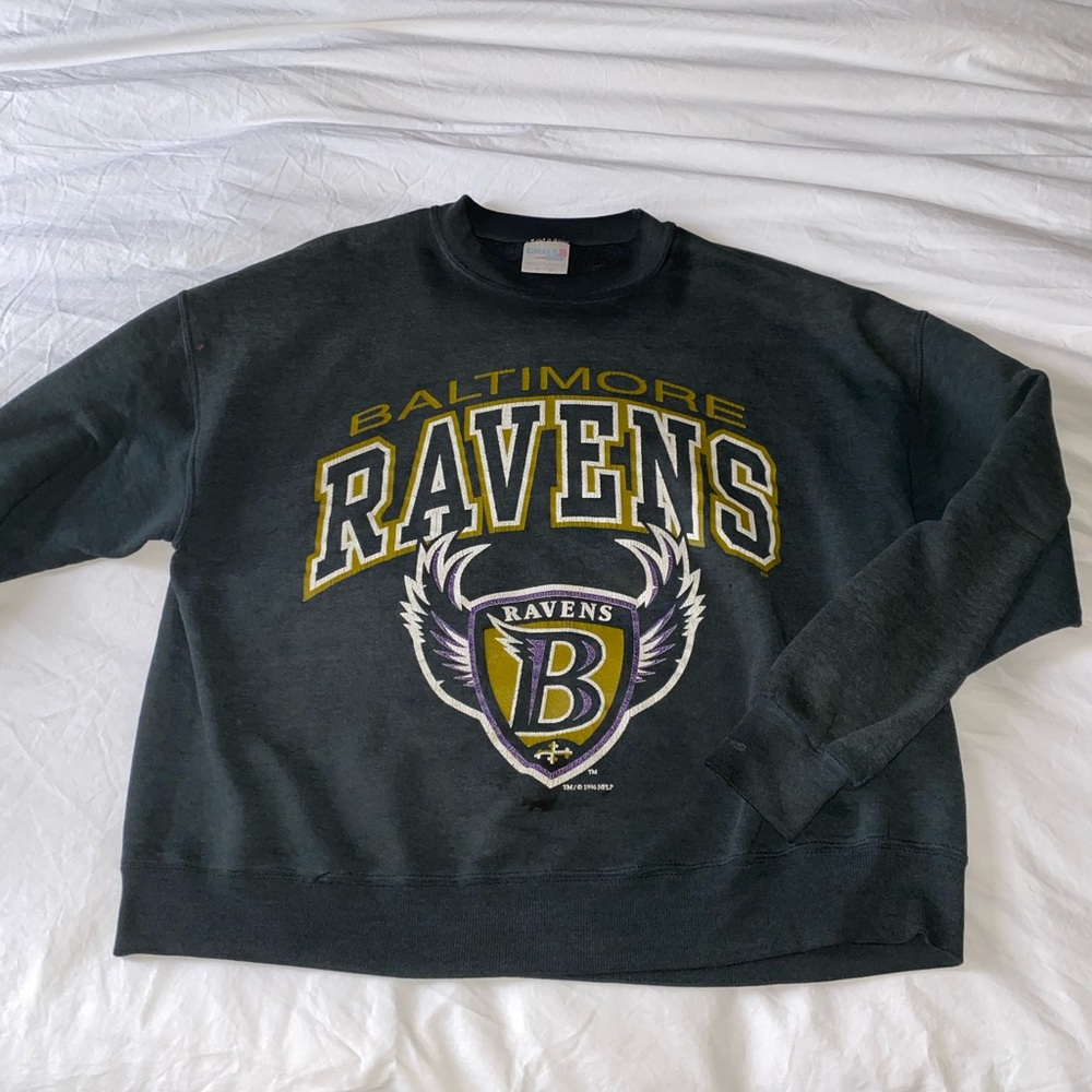 Vintage Baltimore Ravens crew neck sweatshirt